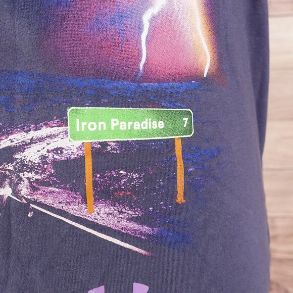 UNDER ARMOUR PROJECT ROCK WORLDWIDE DISRUPTION IRON PARADISE TSHIRT SIZE M - Picture 5 of 9